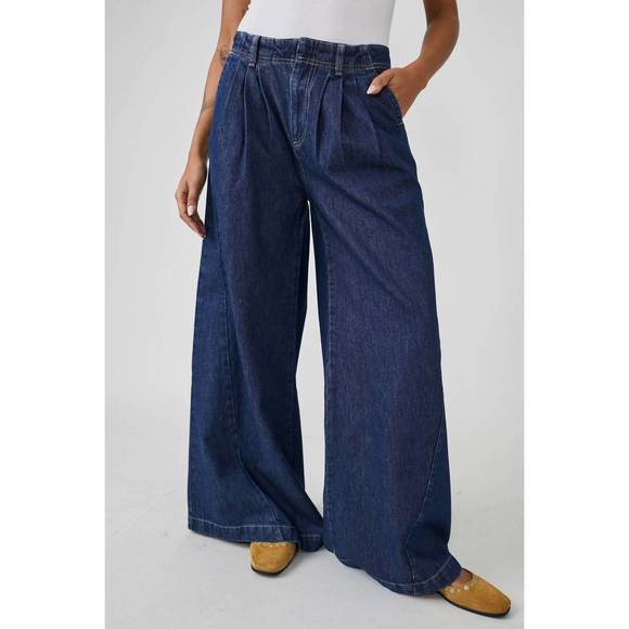 FREE PEOPLE Denim - Free People Indigo Flare Jeans